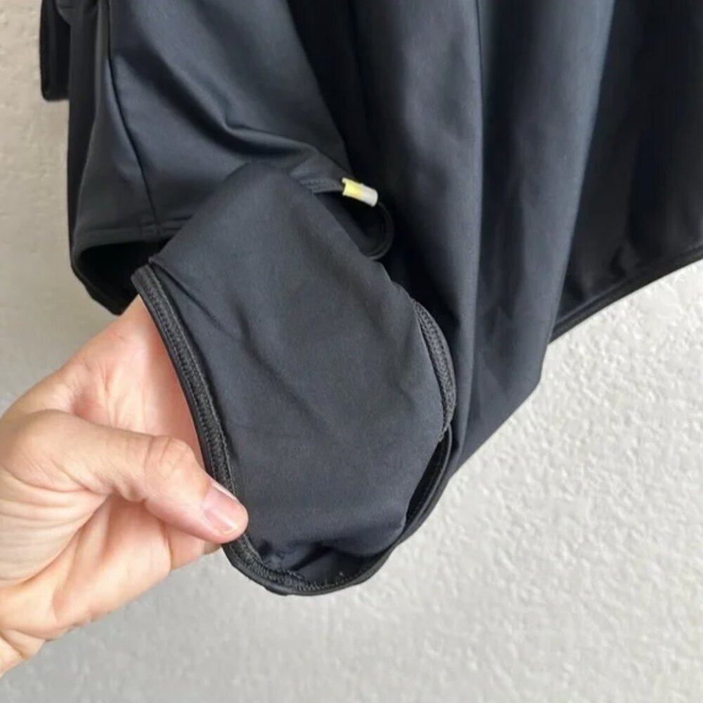 Summersalt The Perfect Wrap Black One Piece Size 16 - Picture 7 of 8